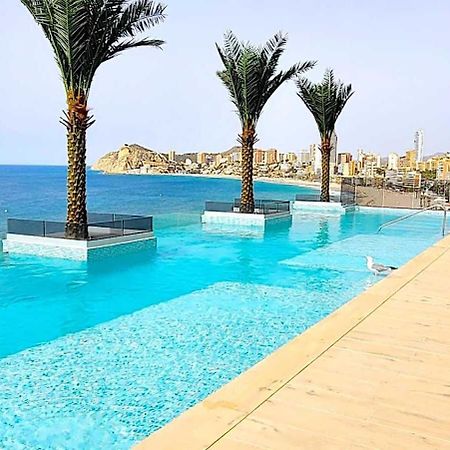 Apartamento De Lujo En Primera Linea De Playa Benidorm Exterior foto