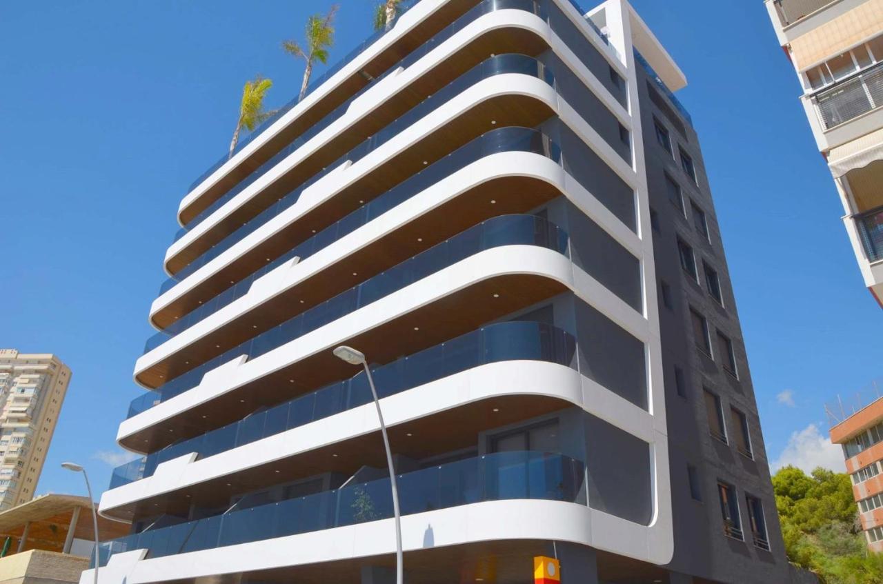 Apartamento De Lujo En Primera Linea De Playa Benidorm Exterior foto
